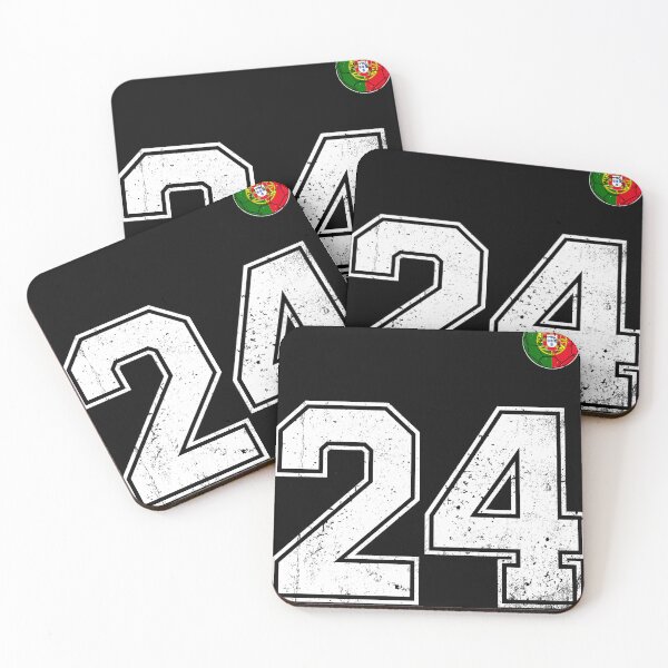 Item preview, Portugal Soccer Number 24 Vintage Sports Fan designed and sold by OliviaHayesArt.