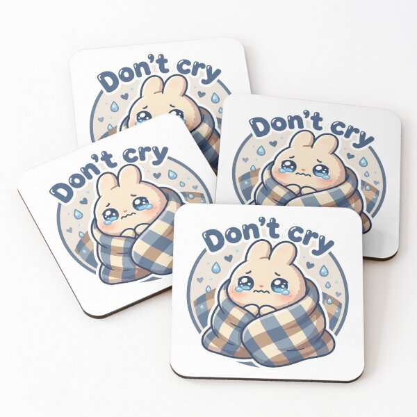 Item preview, Don't Cry Cute Bunny Kawaii Winter Graphic designed and sold by morning sun.