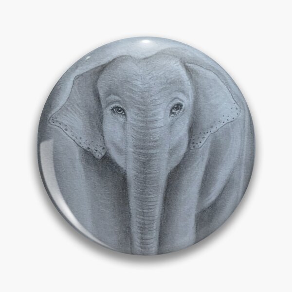 Item preview, Elephant drawing  designed and sold by NakeeNakaa.