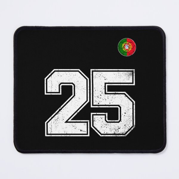 Item preview, Portugal Soccer Number 25 Vintage Sports Fan designed and sold by OliviaHayesArt.