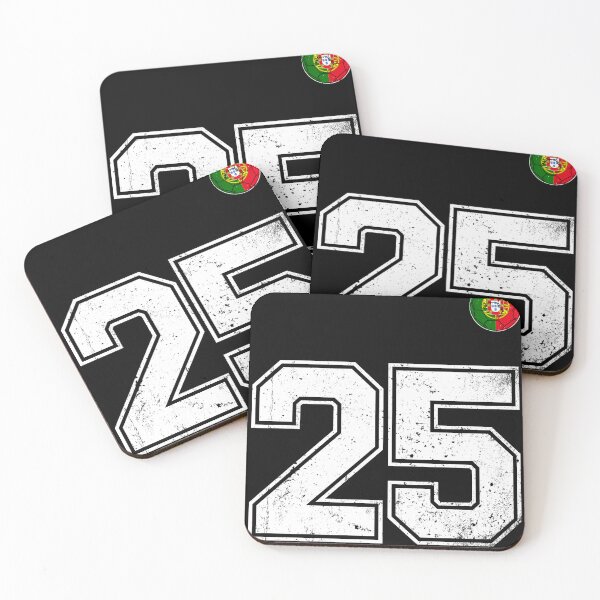 Item preview, Portugal Soccer Number 25 Vintage Sports Fan designed and sold by OliviaHayesArt.