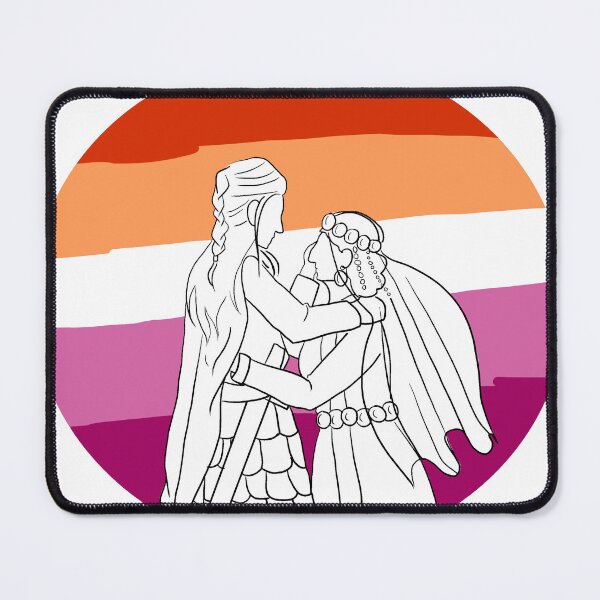 Item preview, Adeodata and Lady Domenzia Lesbian Pride designed and sold by astroauroran.