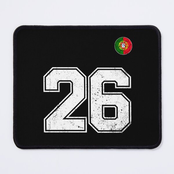 Item preview, Portugal Soccer Number 26 Vintage Sports Fan designed and sold by OliviaHayesArt.