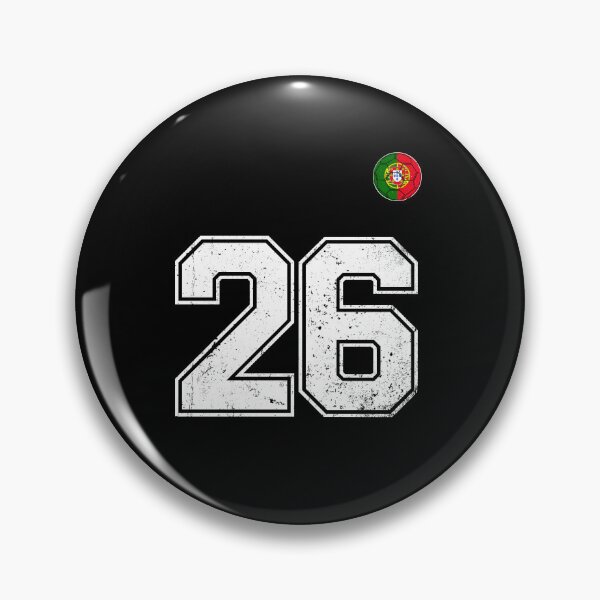 Item preview, Portugal Soccer Number 26 Vintage Sports Fan designed and sold by OliviaHayesArt.