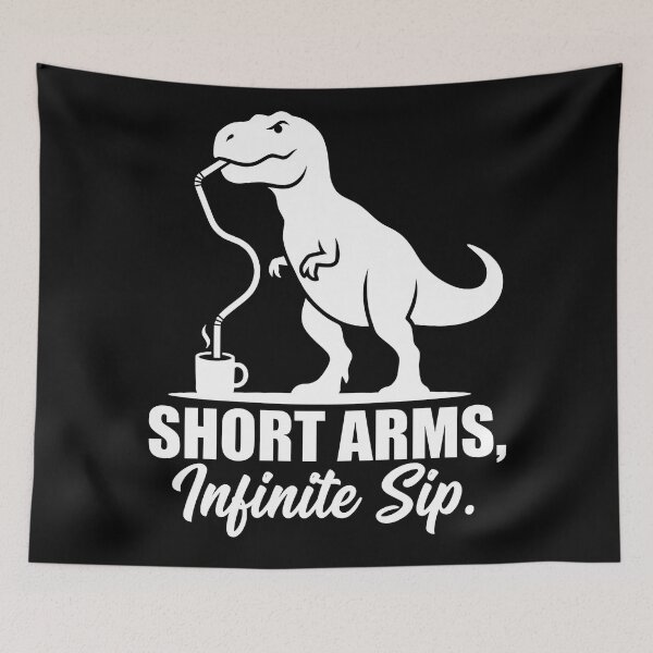 Item preview, Funny T Rex Infinite Sip Meme designed and sold by LuloCreative.