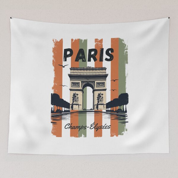 Item preview, Arc de Triomphe Paris Art Print — Champs-Élysées France designed and sold by Panom Suavichien.