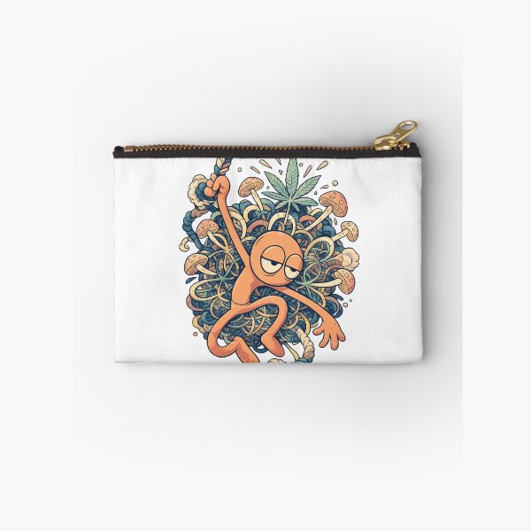 Item preview, stoner psychedelic mushroom tee — trippy retro print designed and sold by SoftSproutstu.