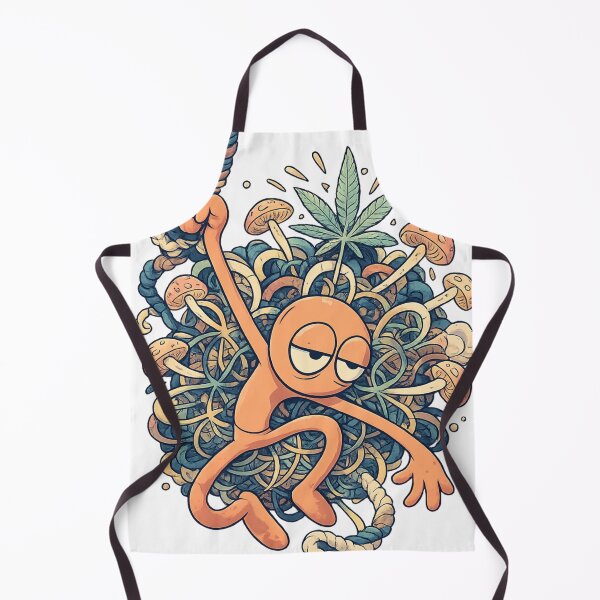 Item preview, stoner psychedelic mushroom tee — trippy retro print designed and sold by SoftSproutstu.