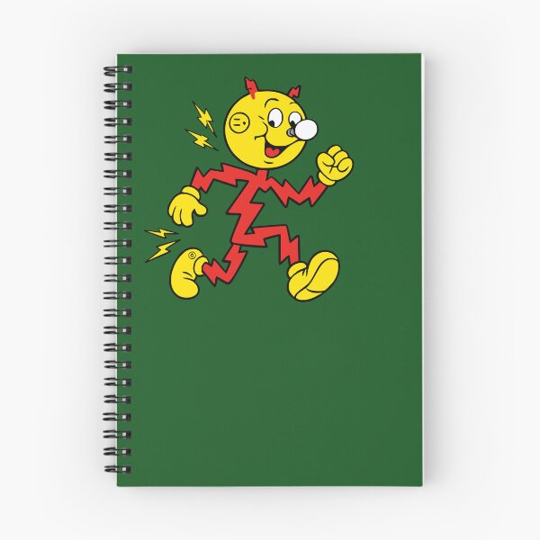 Item preview, Reddy Kilowatt Inspired Retro Electric Mascot Sticker | Vintage Electrician Decal | Utility Worker Gift | High Voltage Retro Cartoon designed and sold by VectorJoy.