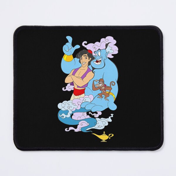 Item preview, Magical Genie and Aladdin - Retro Arabian Nights Art designed and sold by MindrootEchoart.