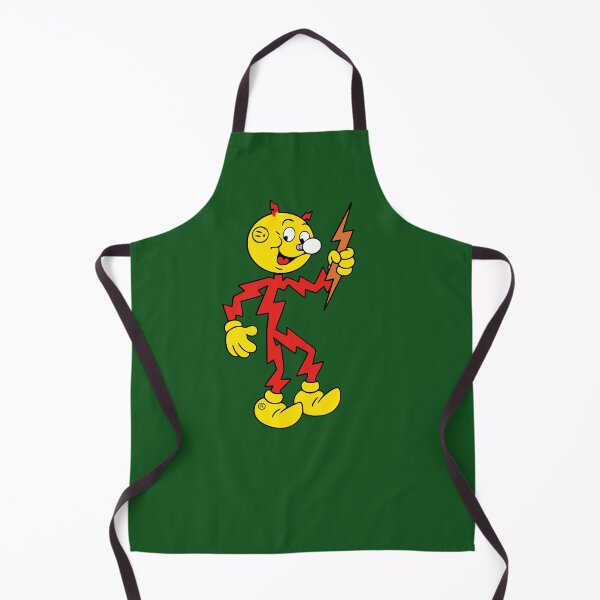 Item preview, Reddy Kilowatt Inspired Retro Electric Mascot Sticker | Vintage Electrician Decal | Utility Worker Gift | High Voltage Retro Cartoon designed and sold by VectorJoy.