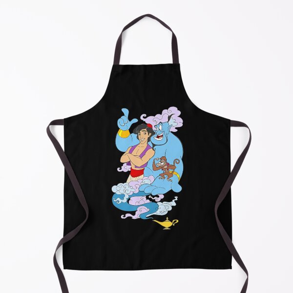 Item preview, Magical Genie and Aladdin - Retro Arabian Nights Art designed and sold by MindrootEchoart.