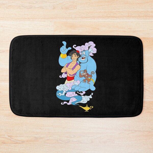 Item preview, Magical Genie and Aladdin - Retro Arabian Nights Art designed and sold by MindrootEchoart.