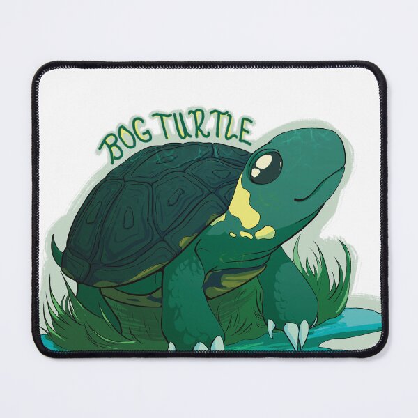 Item preview, Bog Turtle! (Endangered Species) designed and sold by Dragon Blossom Art.