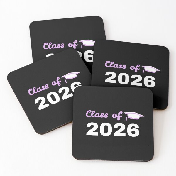 Item preview, Class of Graduation Aesthetic Purple Cursive Typography designed and sold by creativerooney.