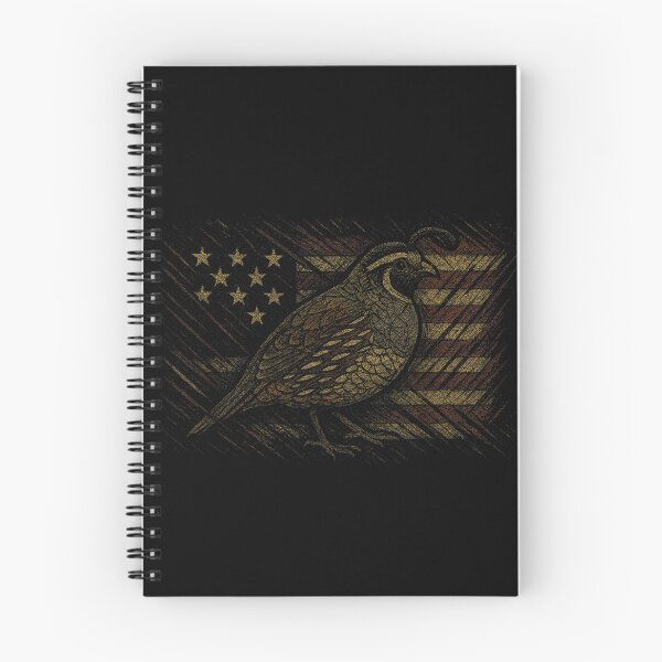 Item preview, California Quail American Flag designed and sold by goombi-creative.