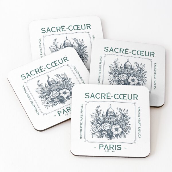 Item preview, Sacré-Cœur Basilica Paris Art Print — Sacred Heart of Montmartre designed and sold by Panom Suavichien.