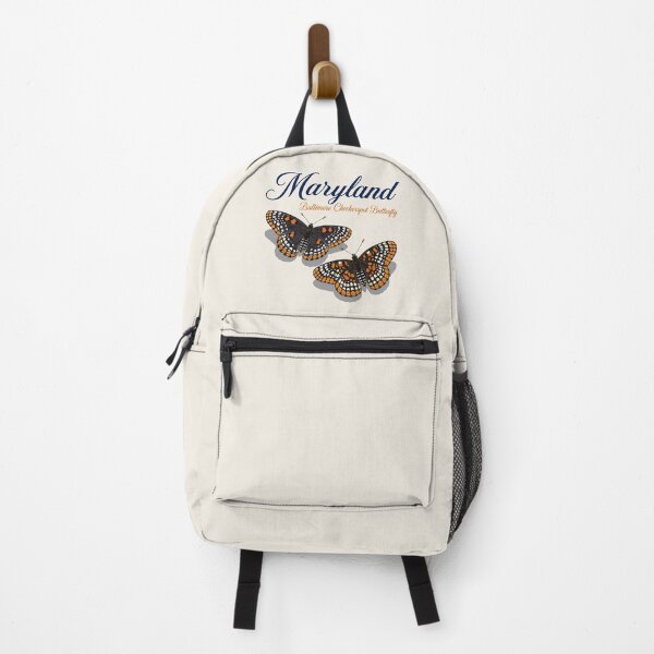 Item preview, Maryland Baltimore Checkerspot Butterfly – State Butterfly Art Print designed and sold by The-Drip-Studio.