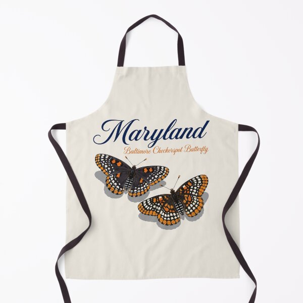Item preview, Maryland Baltimore Checkerspot Butterfly – State Butterfly Art Print designed and sold by The-Drip-Studio.