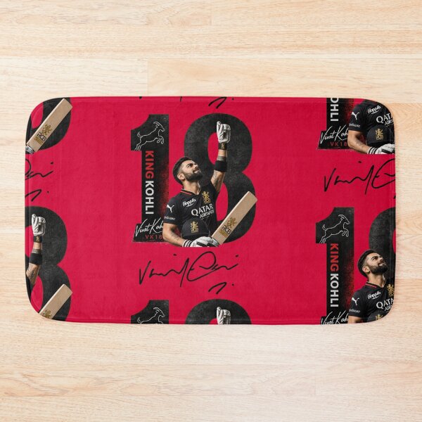 Item preview, Virat Kohli 18 Rroyal Challengers Bengaluru (RCB) new fan art designed and sold by Crick-Art.