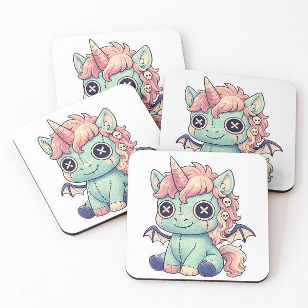 Item preview, creepy cute unicorn gothic pastel kawaii shirt designed and sold by SoftSproutstu.
