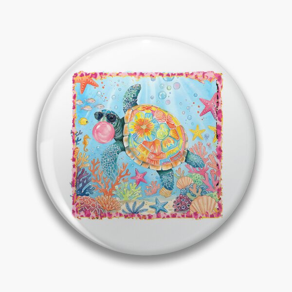 Item preview, Sea Turtle Blowing Bubble Gum designed and sold by Johnny-Store.