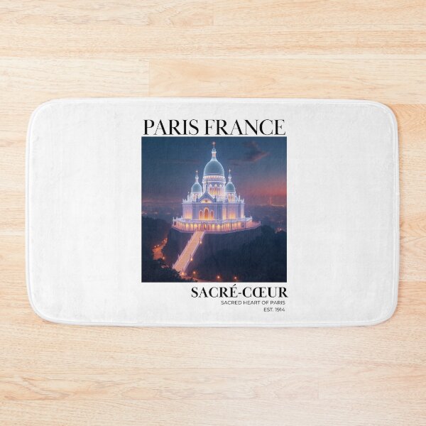 Item preview, Sacré-Cœur Basilica Paris Art Print — Sacred Heart of Montmartre designed and sold by Panom Suavichien.
