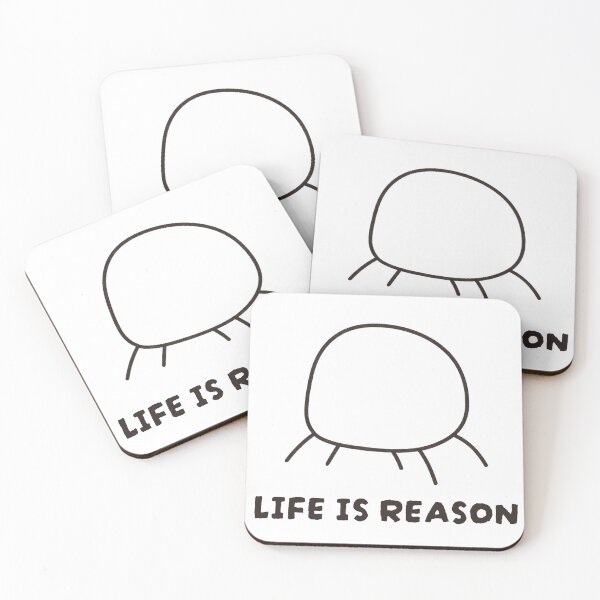 Item preview, Life Is Reason Simple Rocky designed and sold by goatsghost.