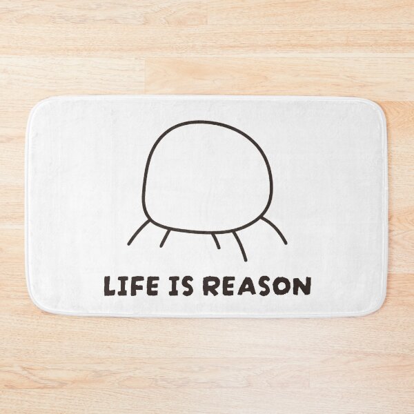 Item preview, Life Is Reason Simple Rocky designed and sold by goatsghost.