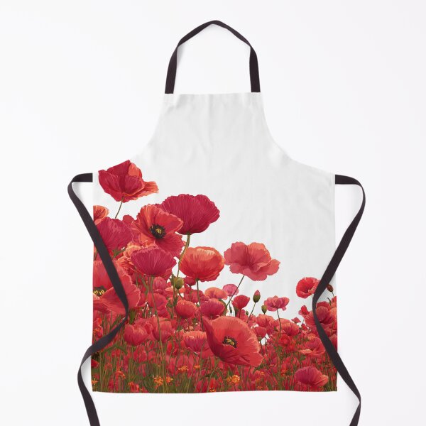 Item preview, Red Poppy Field designed and sold by bubblyrainbow.