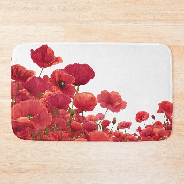 Item preview, Red Poppy Field designed and sold by bubblyrainbow.