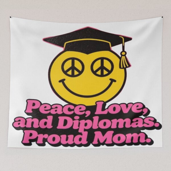 Item preview, Peace, Love, and Diplomas – Conscious Graduation Gift from Mom designed and sold by Cristhian Almanza.