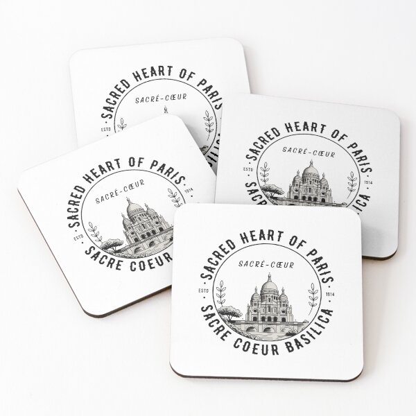 Item preview, Sacré-Cœur Basilica Paris Art Print — Sacred Heart of Montmartre designed and sold by Panom Suavichien.