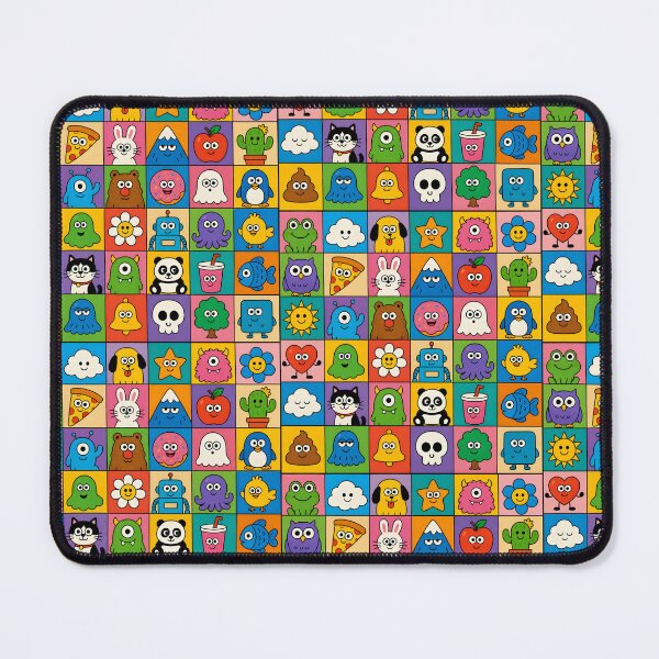 Item preview, Grid of Cute Colorful Cartoon Characters designed and sold by aashcreat.
