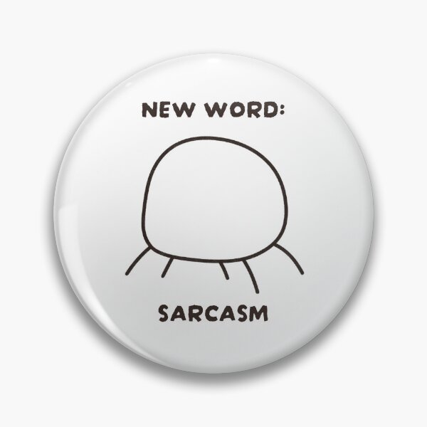 Item preview, Simple Rocky Sarcasm designed and sold by goatsghost.
