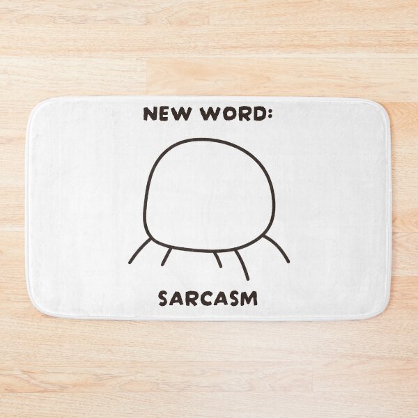 Item preview, Simple Rocky Sarcasm designed and sold by goatsghost.