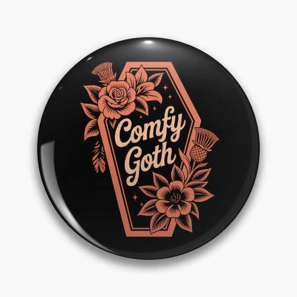 Item preview, Comfy Goth Coffin Floral Design designed and sold by SideEye Co.