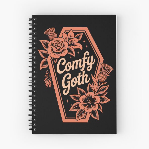 Item preview, Comfy Goth Coffin Floral Design designed and sold by SideEye Co.