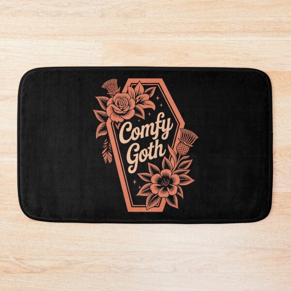 Item preview, Comfy Goth Coffin Floral Design designed and sold by SideEye Co.