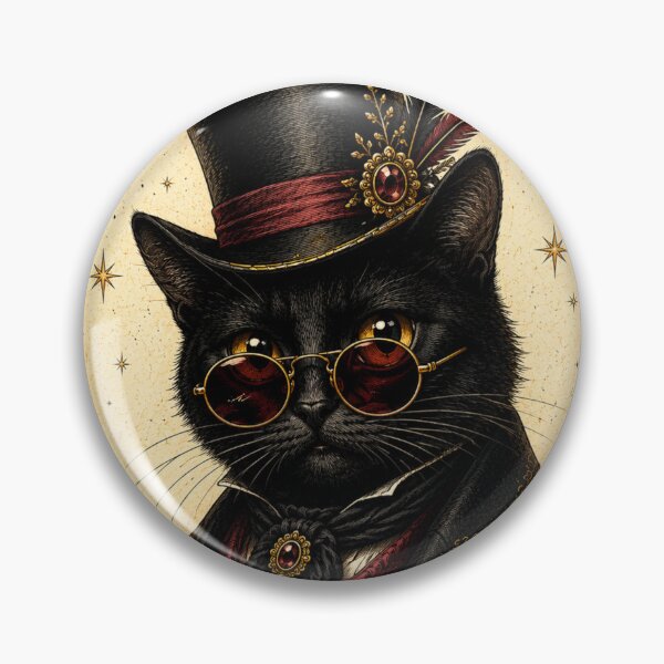 Item preview, Dapper Black Cat designed and sold by Midnight-Moss.