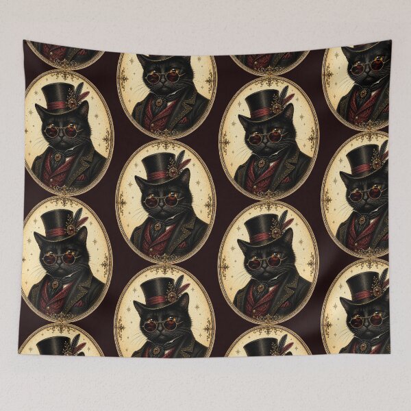 Item preview, Dapper Black Cat designed and sold by Midnight-Moss.
