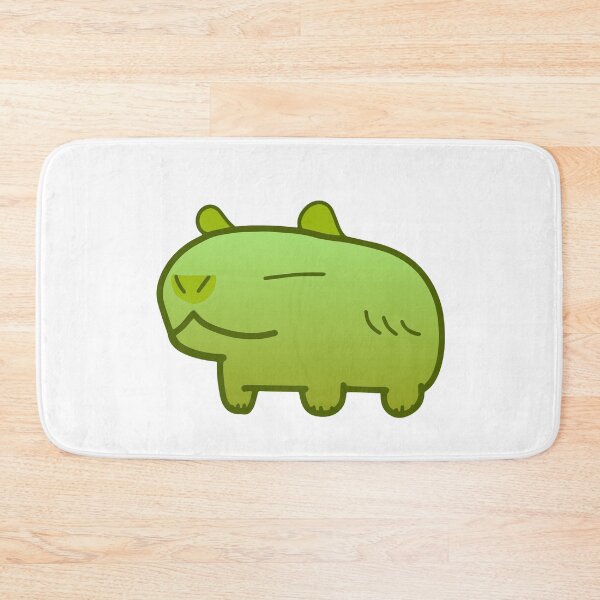 Item preview, Matcha Capybara Green designed and sold by MiscibilityArt.