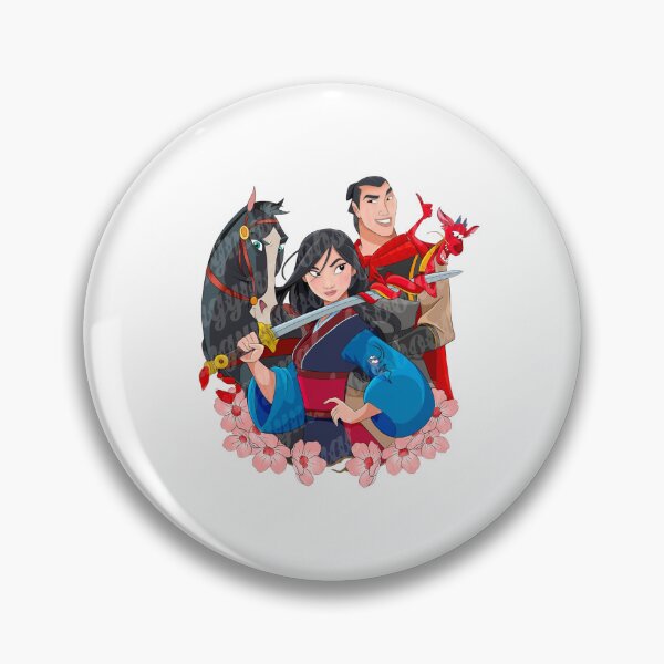 Item preview, Mulan Warrior Princess Classic Animation Art designed and sold by MindrootEchoart.