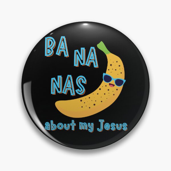 Item preview, Bananas About My Jesus Summer Sunglasses Blue and Orange designed and sold by Forevermore.