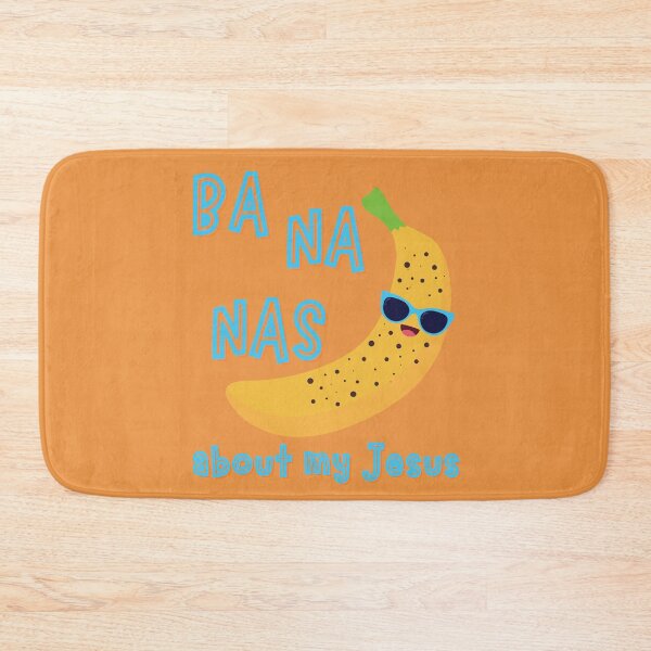 Item preview, Bananas About My Jesus Summer Sunglasses Blue and Orange designed and sold by Forevermore.
