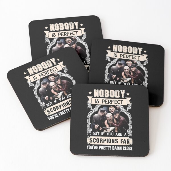 Item preview, Nobody Is Perfect But If You Are A Scorpions Fan Quote designed and sold by MindrootEchoart.