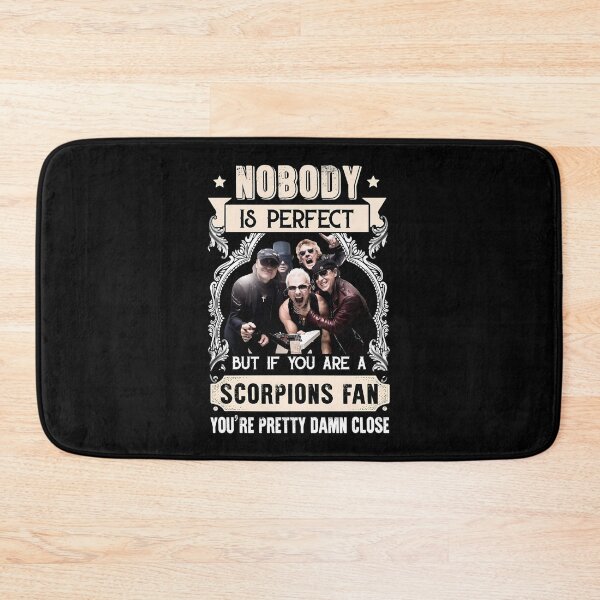 Item preview, Nobody Is Perfect But If You Are A Scorpions Fan Quote designed and sold by MindrootEchoart.
