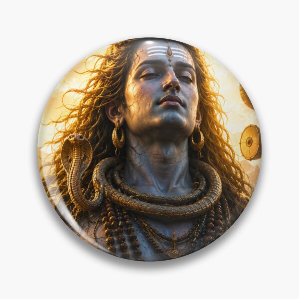 Item preview, Mahasivaratri Mahakaal Meditation Portrait | Fierce Lord Shiva Wall Art designed and sold by Homyar.