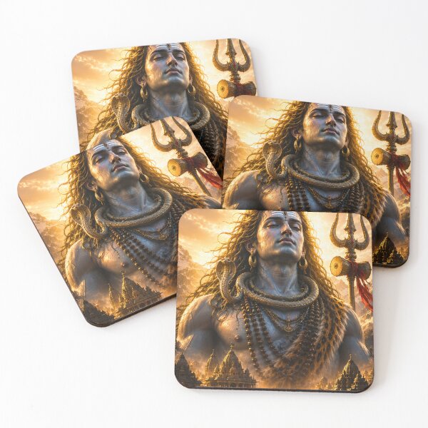 Item preview, Mahasivaratri Mahakaal Meditation Portrait | Fierce Lord Shiva Wall Art designed and sold by Homyar.