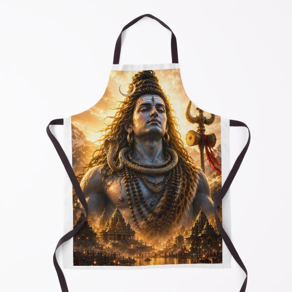 Item preview, Mahasivaratri Mahakaal Meditation Portrait | Fierce Lord Shiva Wall Art designed and sold by Homyar.